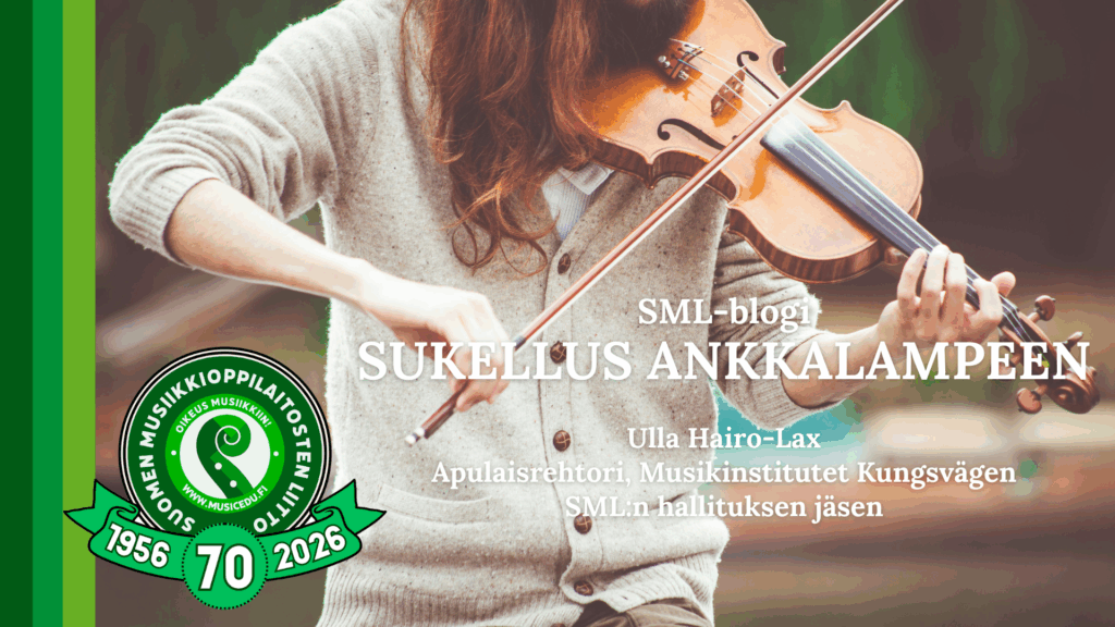 SML-blogi 18032926: Sukellus ankkalampeen, Ulla Hairo-Lax